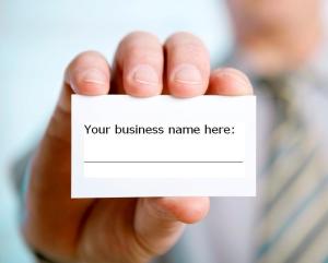 Your business name here